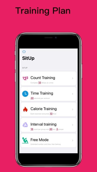 SitUp - Workout DailyCrunch App Store screenshot 3
