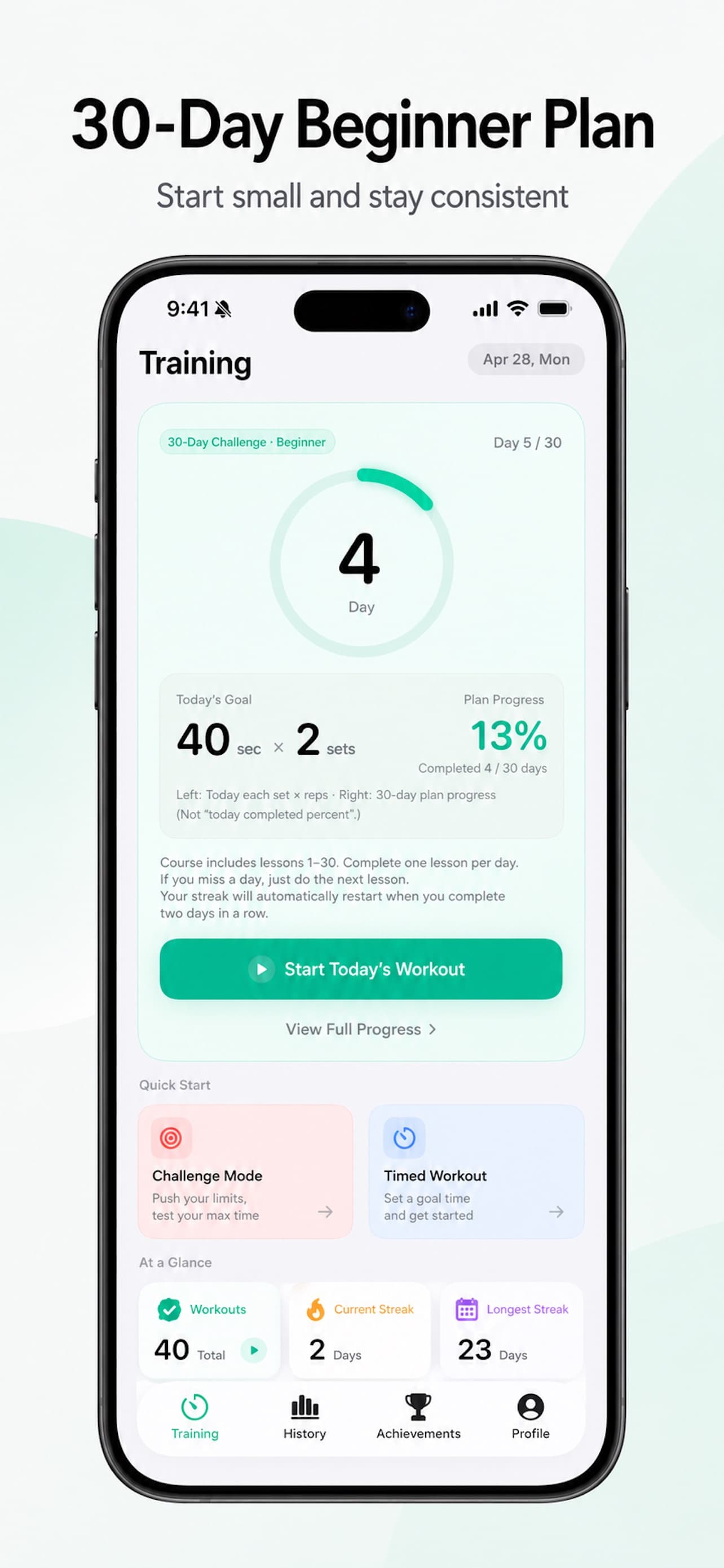 Plank King App Store screenshot 2